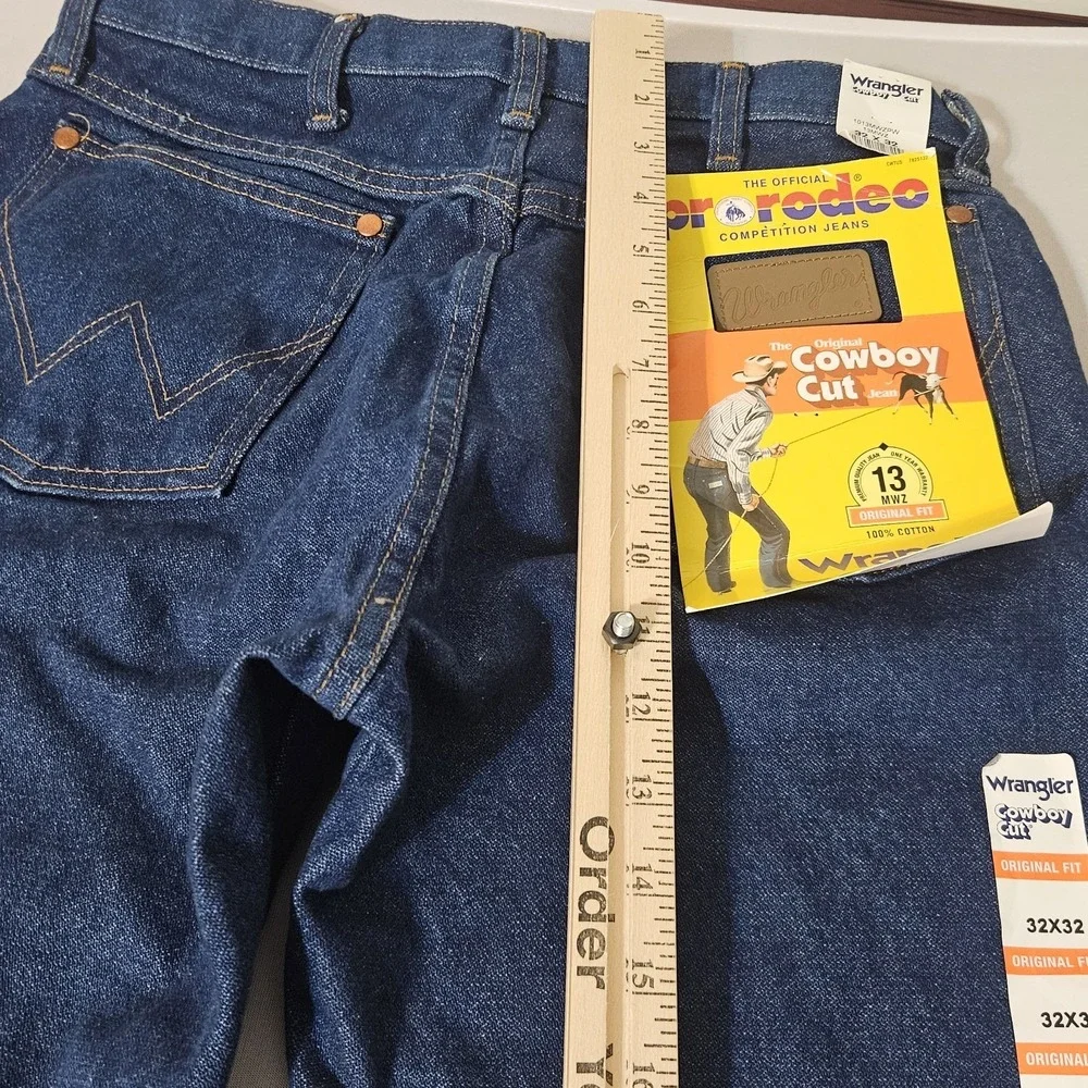 NEW Wrangler Mens Pro Rodeo Cowboy Cut 13MWZ Original Fit Jeans 30x32 NWT‎
